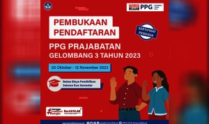 Pendaftaran Seleksi PPG Prajabatan Ke-3 2023 Telah Dibuka